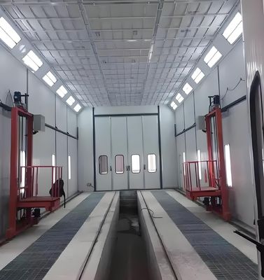 Small Spray Paint Booth with Intelligent Baking Control System