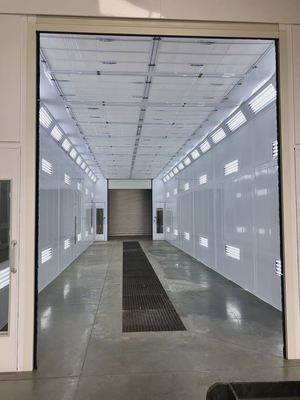 Small Spray Paint Booth with Intelligent Baking Control System