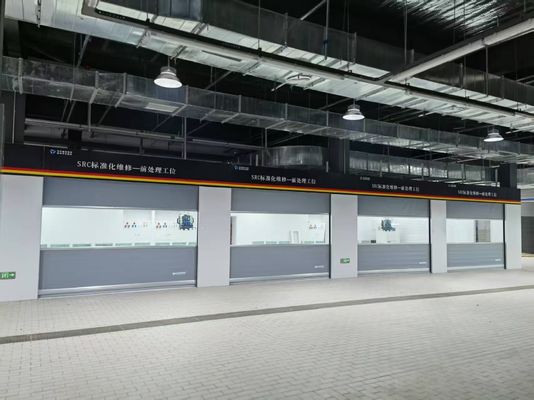 Grinding Room with Electric Gas Diesel Burner Heating System Spray Booths Car Sanding Room Car Preparation Room