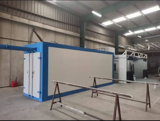 New outdoor truck bus large bus large spray paint room oven with CE certification