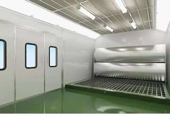 Dust Free Water Curtain Spray Booth Baking Room for Industrial Furniture