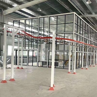Full-Automatic Overhead Conveyor Powder Coating Line Eliminate Manual Handling Maximize Throughput And Ensure Consistent Powder Coating