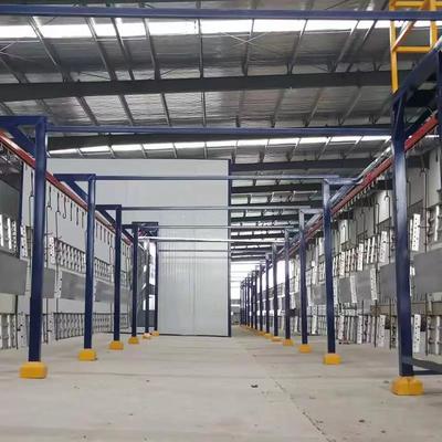 독특한 형태의 제품에 맞춤화된 고가 컨베이어 코팅 솔루션 생산 라인 코팅