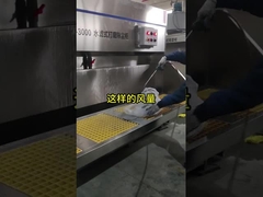 보다 깨끗한 스프레이 페인팅 환경을 위한 효율적인 물 커튼 캐비닛