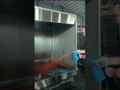 FEW-10 환경 수막 캐비닛 폭포 스프레이 페인트 부스 소형