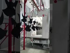 우수한 코팅 품질, 원활한 작동 과정, 전문 바닥 레일 코팅 라인