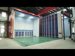 코트테크 산업용 고효율 망원경 이동 페인트룸